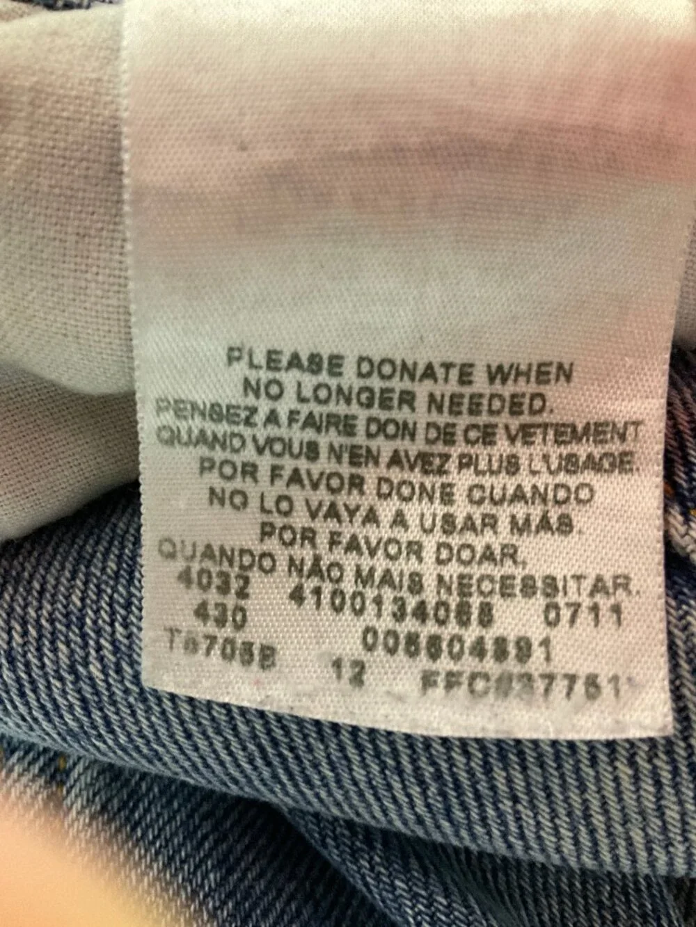 Levis 40x30 (38.5x28.5) Mens 560 Comfort Fit Jeans Denim 100% Cotton